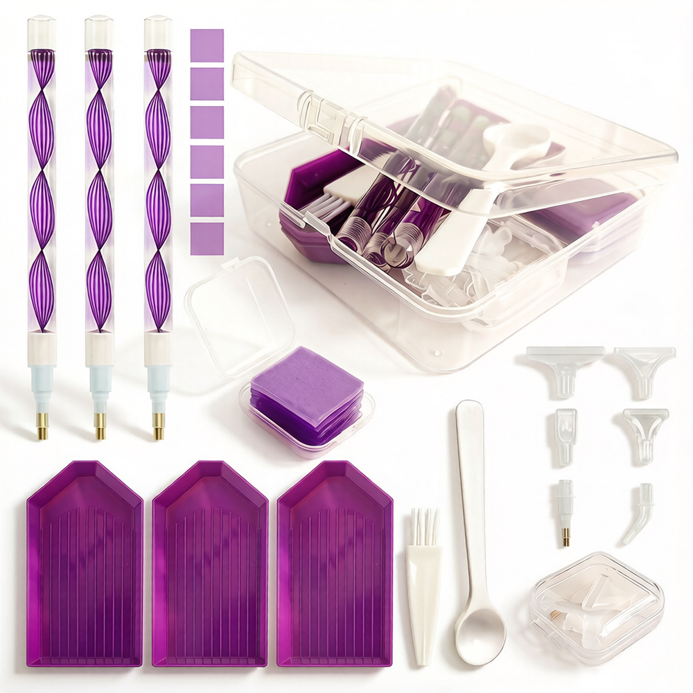 Craft Embellishment Storage - DIY Diamond Painting Tool Kit 4