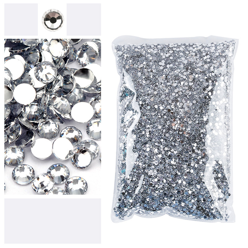 Hotfix Rhinestone Sheet - Clear 2-5mm Wholesale Package Resin Rhinestones