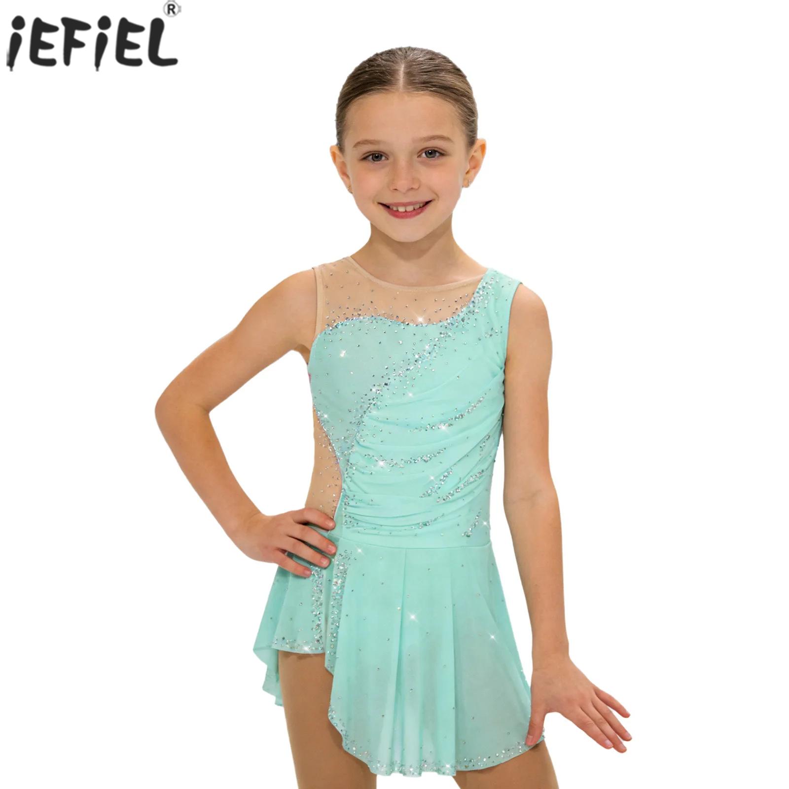 Rhinestone Banding Trim - Kids Girls Figure Ice Skating Dance