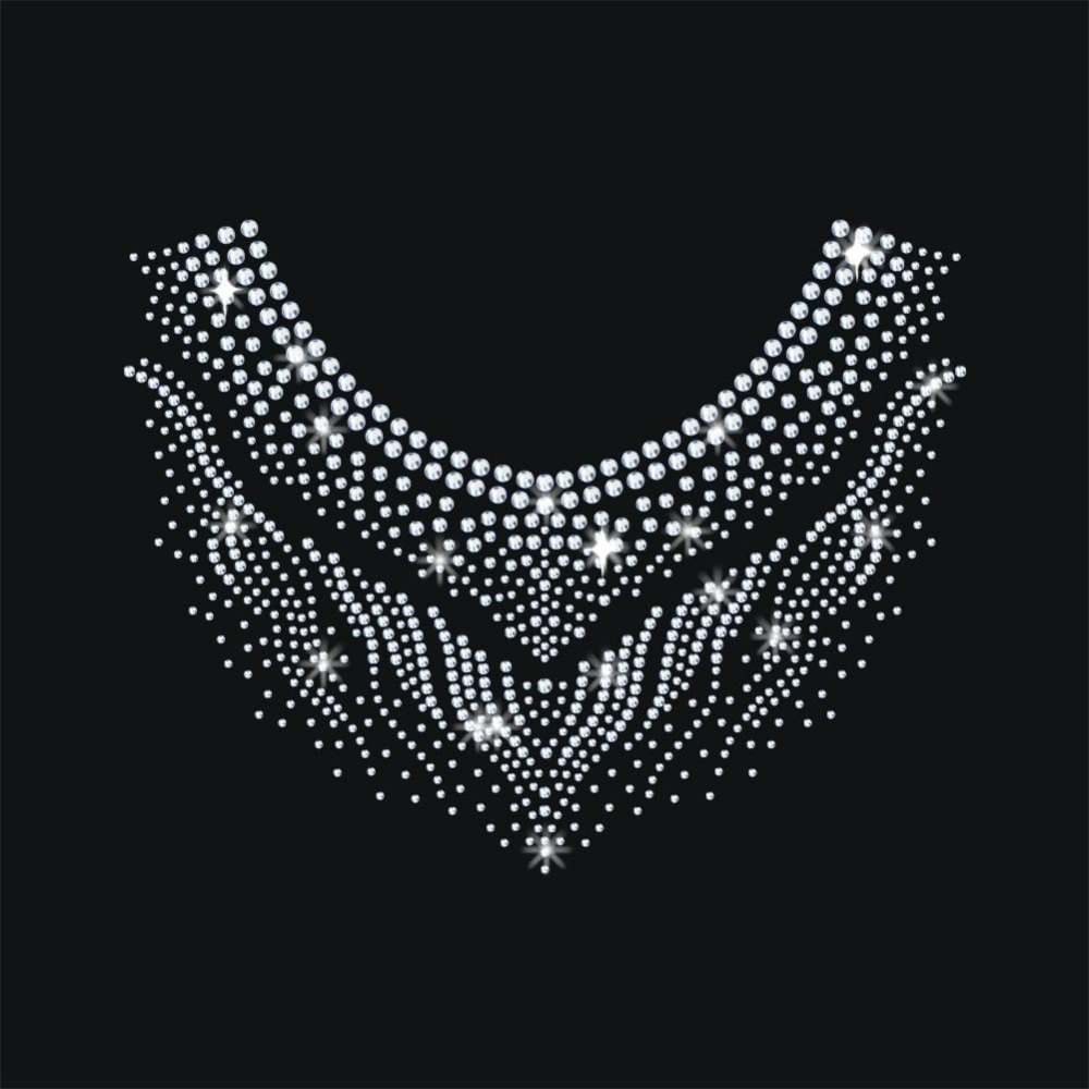 Hotfix Rhinestone Sheet - Gym Suit Pattern Iron on Rhinestones