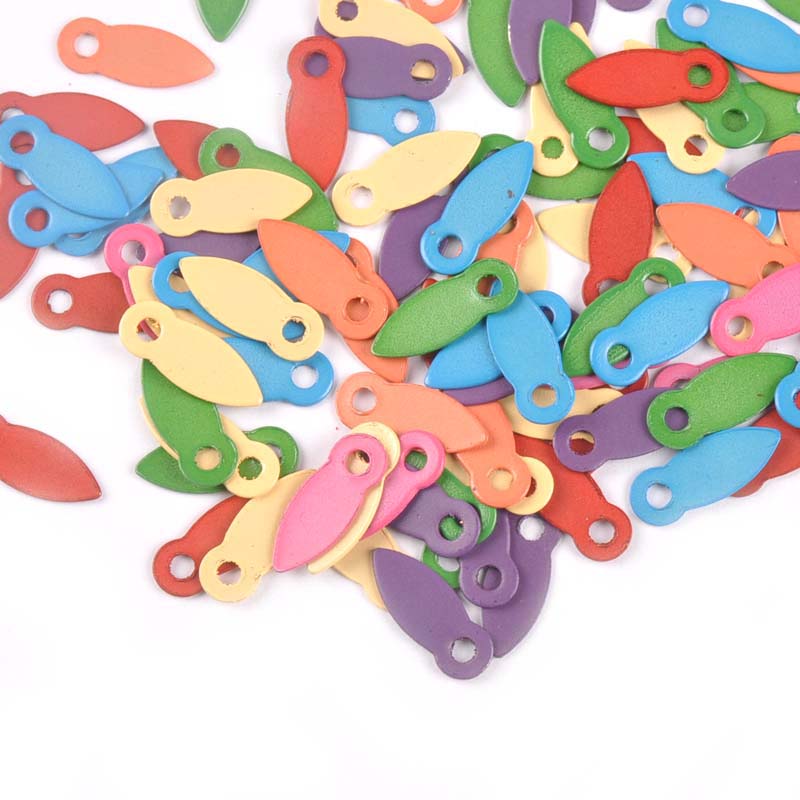 Embellishments For Scrapbooking - 100Pcs Multicolor Brads For Scrapbook Embellishment