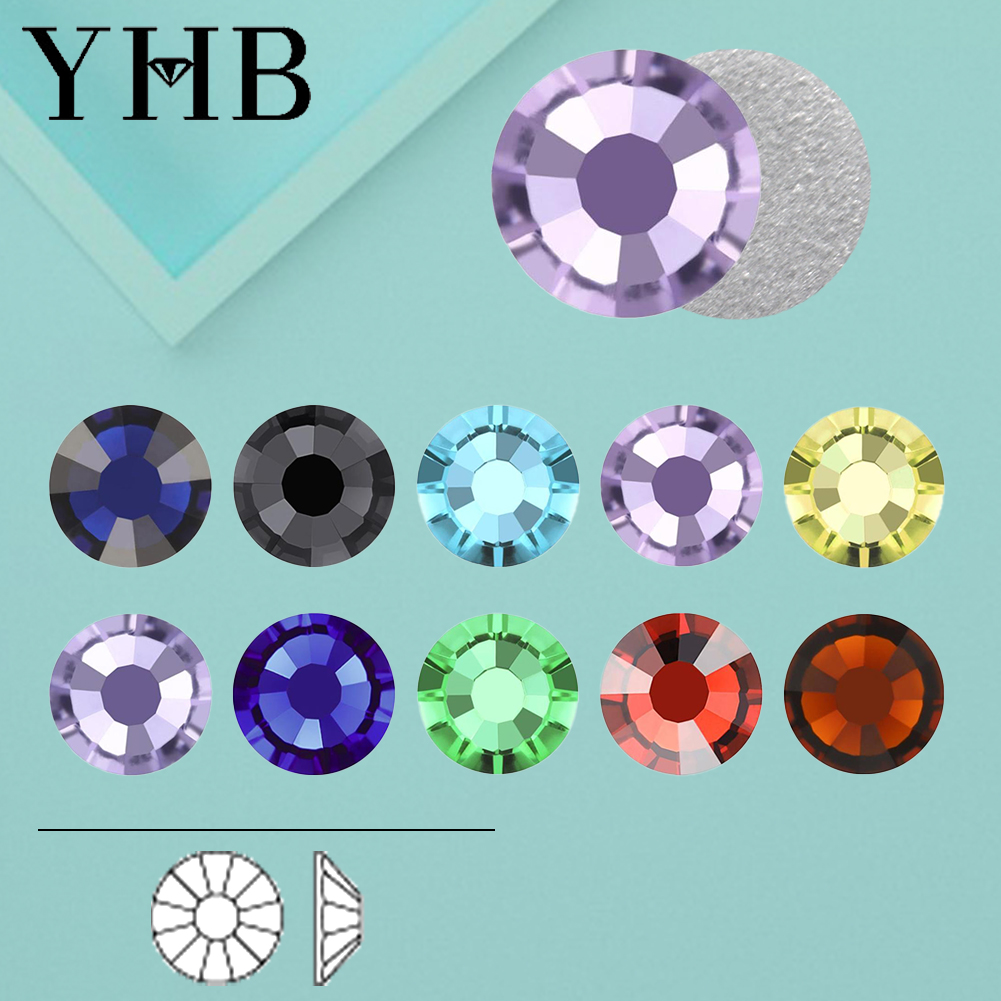 Hotfix Rhinestone Sheet - YHB 134-174 Glitter Cold Fixation Flat