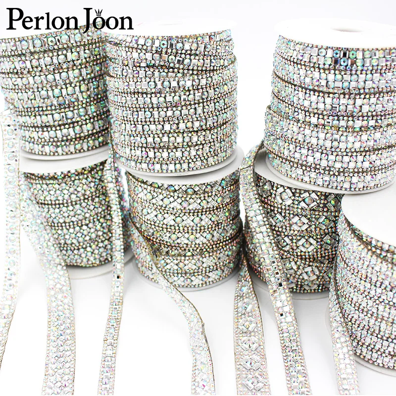 1yard hot fix AB color rhinest - Hotfix Rhinestone Sheet recension och pris
