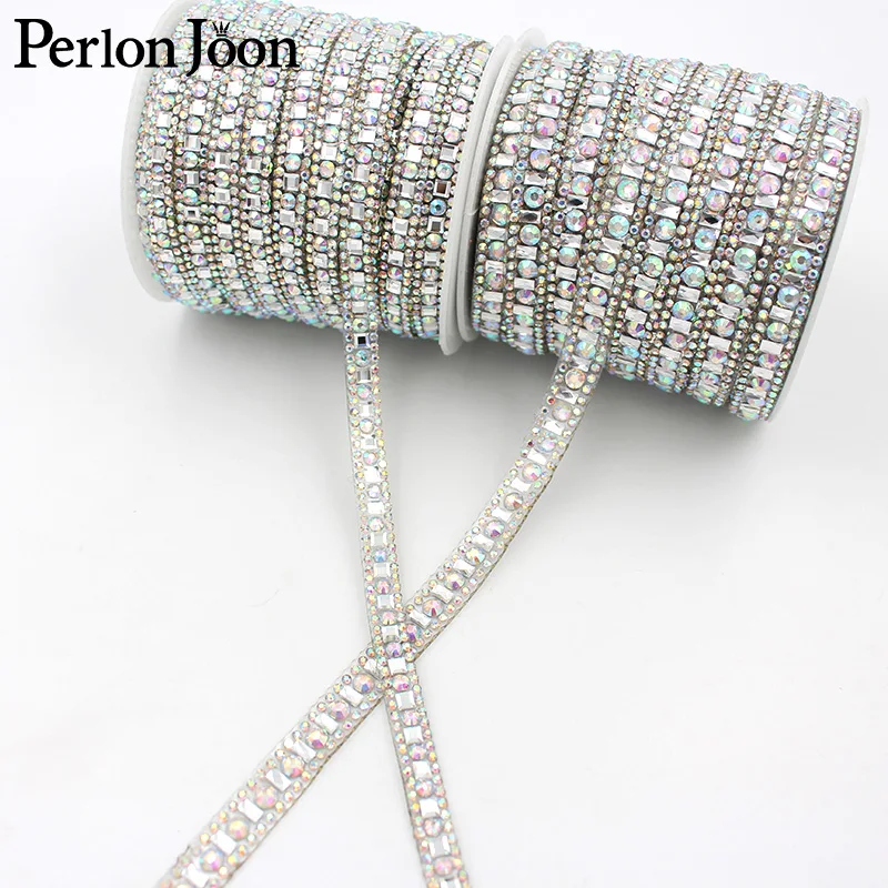 1yard hot fix AB color rhinest - Hotfix Rhinestone Sheet recension och pris