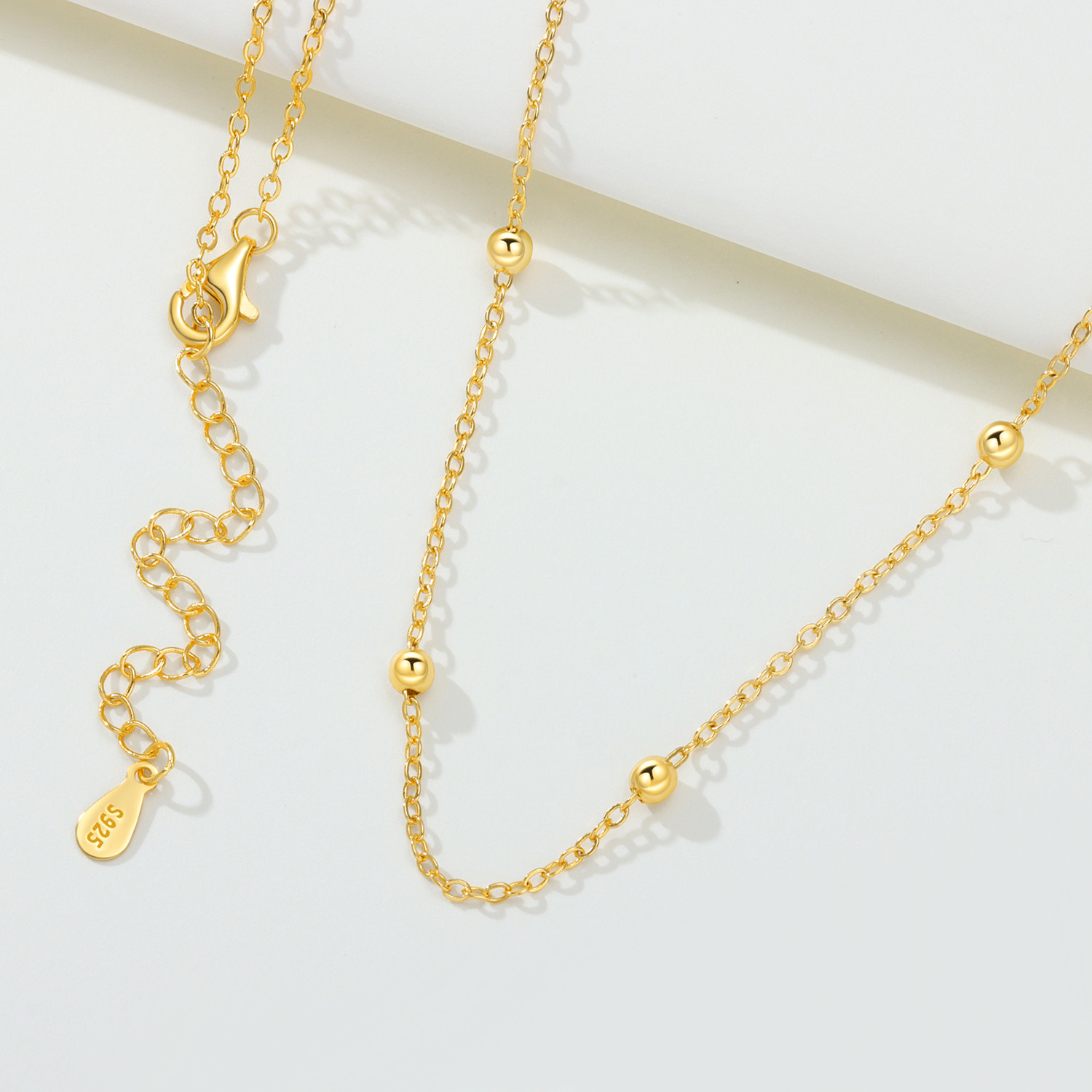 Orstarry S925 Sterling Silver  - Pearl Trim Chain recension och pris