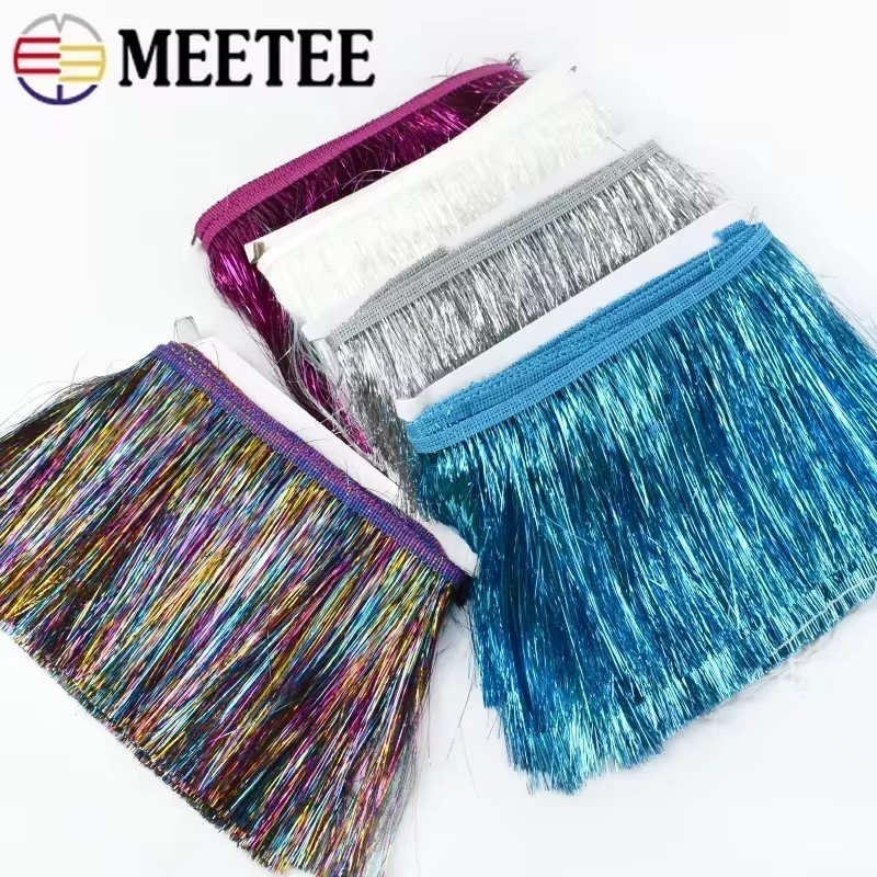 5/10Meters 10/15/20cm Sequin T - Fringe Ribbon Sewing recension och pris