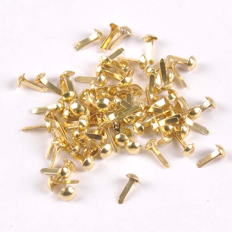 100PCs mixed Silver/golden Rou - Embellishments For Scrapbooking recension och pris