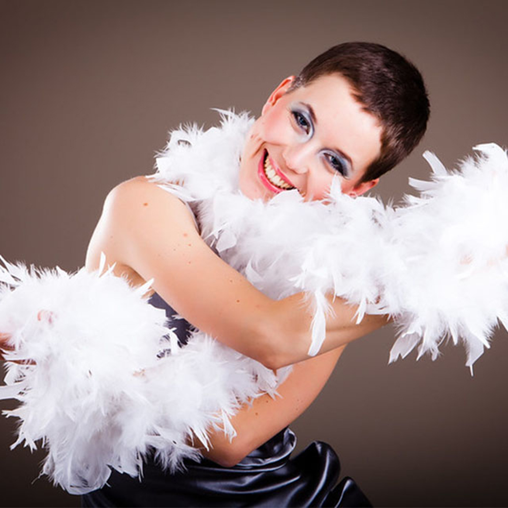 2 Yards Fluffy White Feather B - Feather Trim Marabou recension och pris