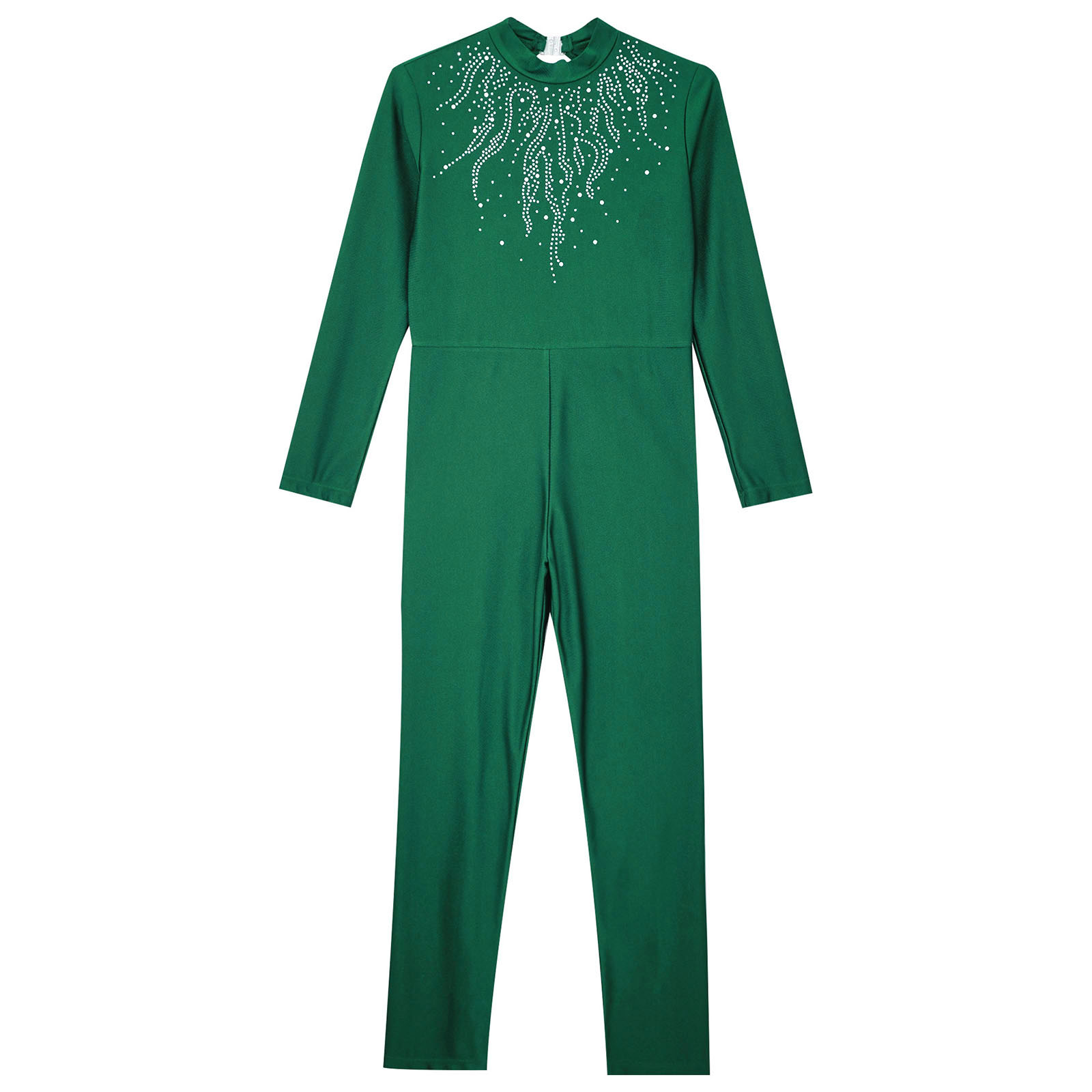 Kids Girls Gymnastics Dance Le - Rhinestone Banding Trim recension och pris