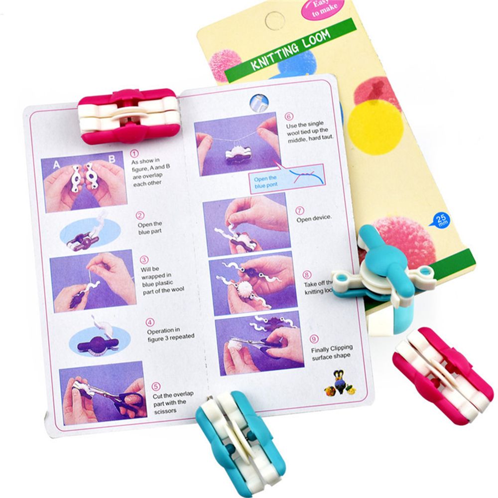 2pcs/lot Fashion Needle Craft  - Pom Pom Maker Tool recension och pris