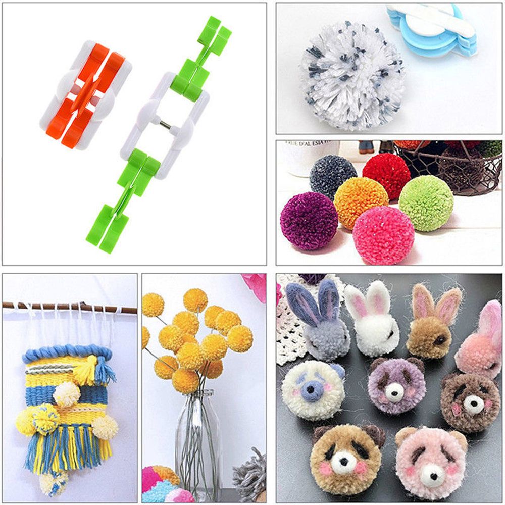 2pcs/lot Fashion Needle Craft  - Pom Pom Maker Tool recension och pris