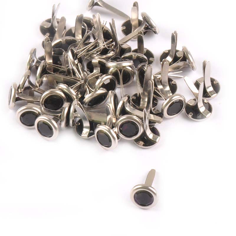 50pcs 8.5X15mm Mix Rhinestone  - Embellishments For Scrapbooking recension och pris