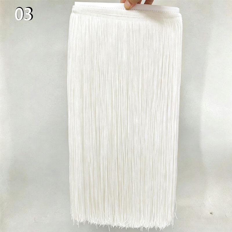 1M 100cm Wide Lace Fringe Trim - Fringe Ribbon Sewing recension och pris