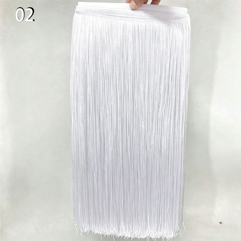 1M 100cm Wide Lace Fringe Trim - Fringe Ribbon Sewing recension och pris