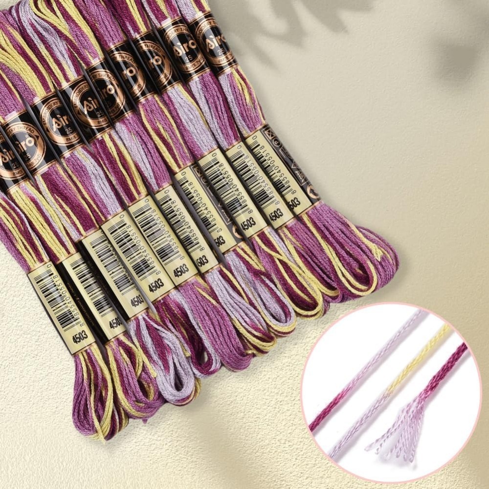 6 Strands Purple Variegated Em - Embroidery Embellishments recension och pris