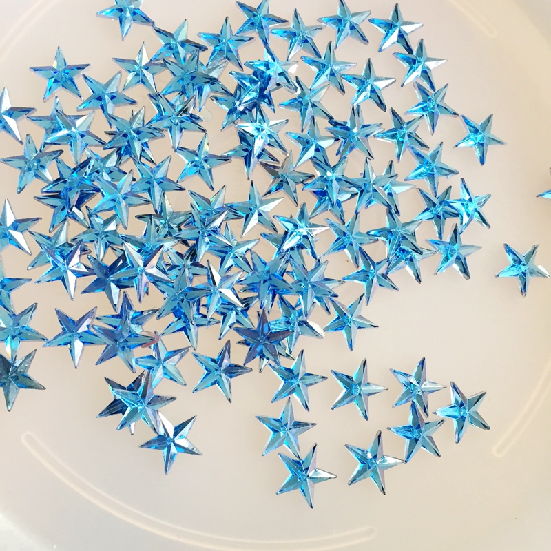 400pcs 10mm Crystal Star Shape - Hotfix Rhinestone Sheet recension och pris