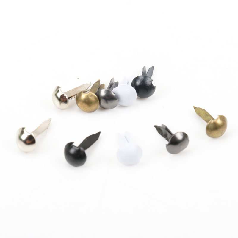100pcs Mixed Round Metal Brad  - Embellishments For Scrapbooking recension och pris