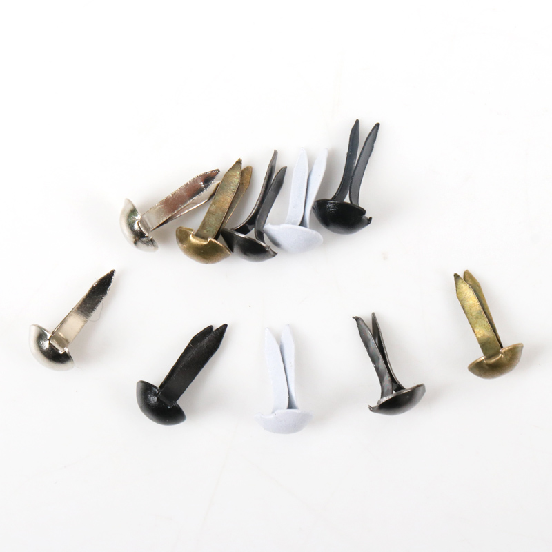 100pcs Mixed Round Metal Brad  - Embellishments For Scrapbooking recension och pris