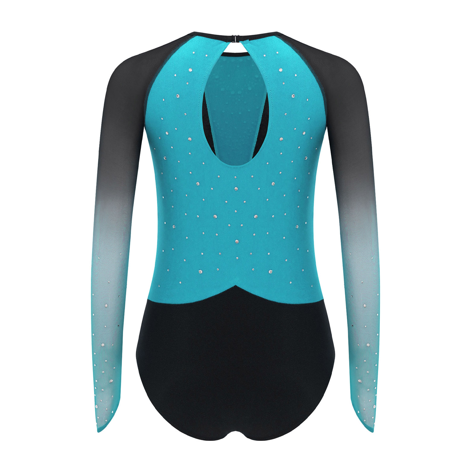 Kids Girls Gymnastic Leotard S - Rhinestone Banding Trim recension och pris