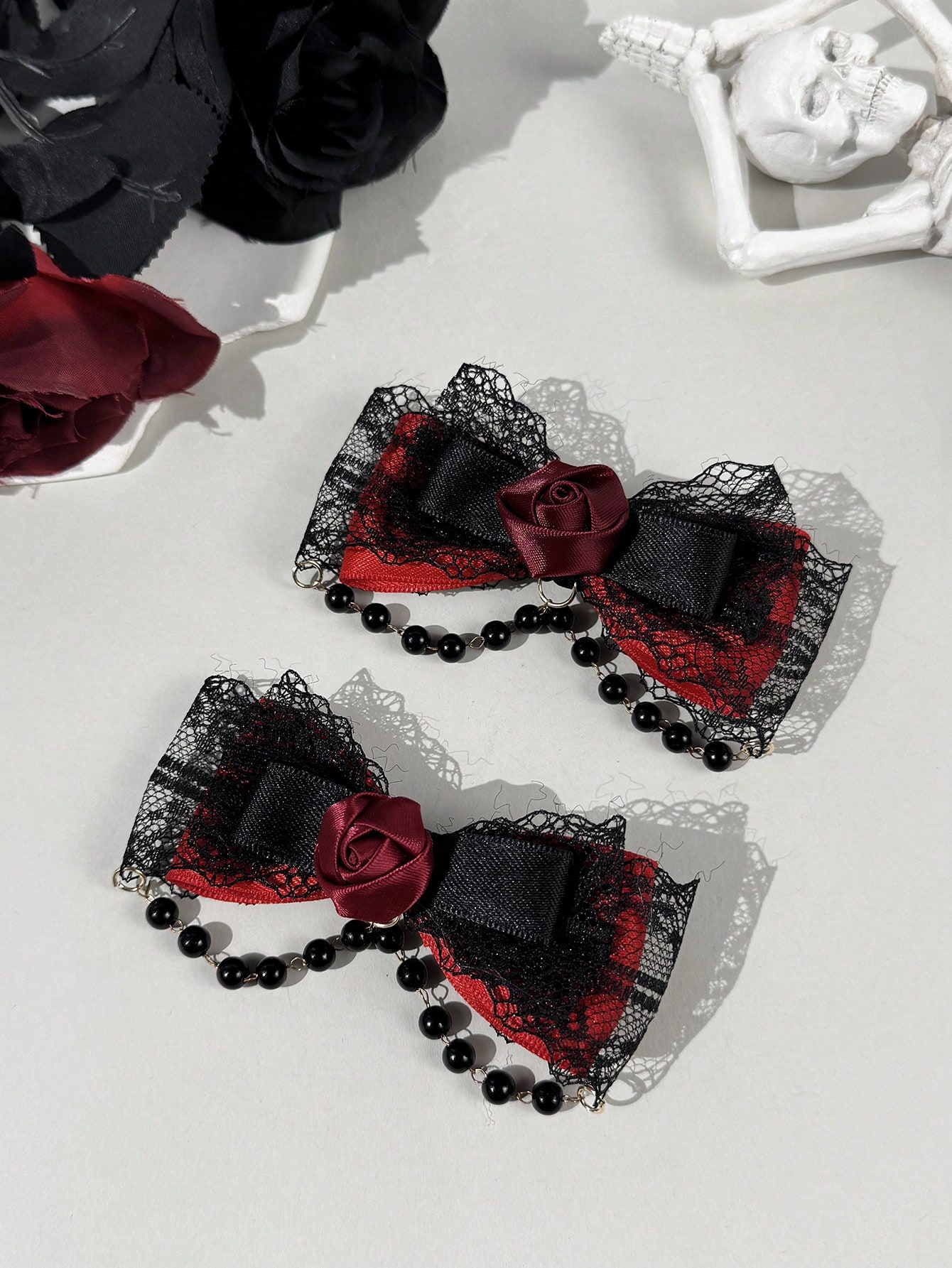 2-piece Gothic style lace ribb - Lace Ribbon Trim recension och pris