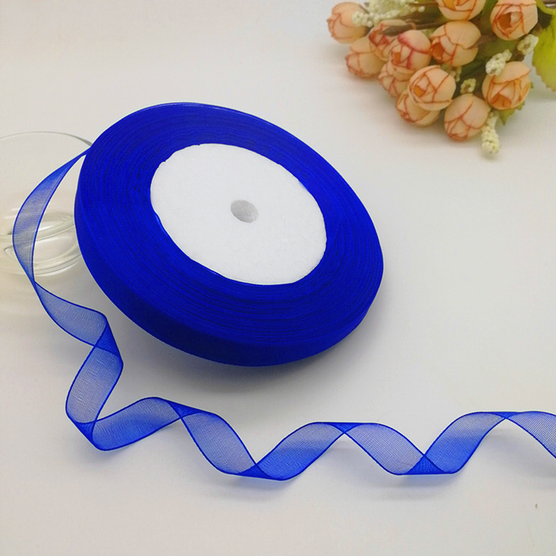 50 Yards 10/20/25mm Width Spoo - Organza Ribbon Spool recension och pris