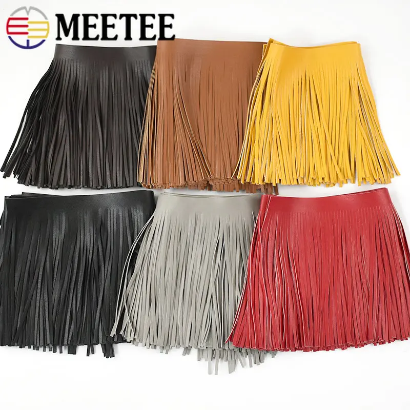 1Meter Meetee 10-30cmX5mm PU L - Fringe Ribbon Sewing recension och pris