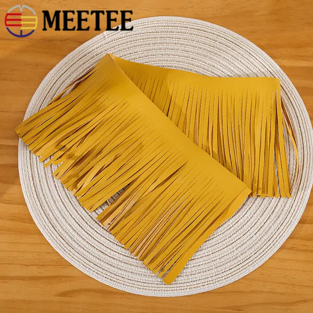 1Meter Meetee 10-30cmX5mm PU L - Fringe Ribbon Sewing recension och pris