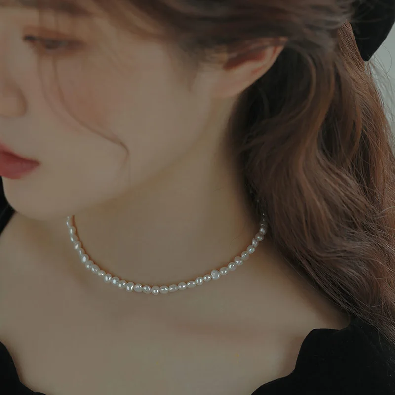 Hengsheng 4-5mm Baroque Freshw - Pearl Trim Chain recension och pris