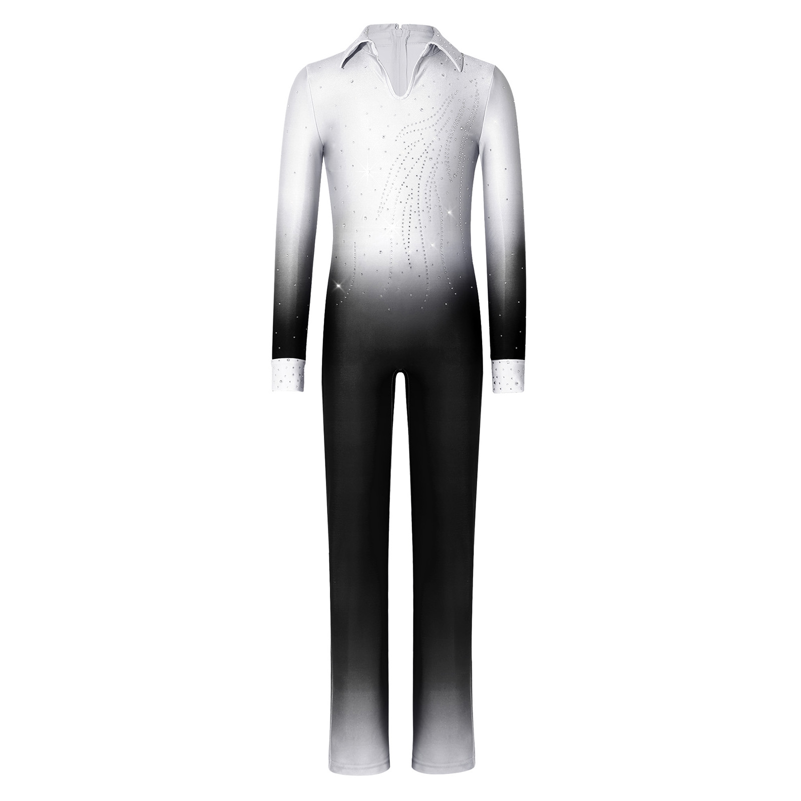 Kids Boys Figure Skating Dance - Rhinestone Banding Trim recension och pris
