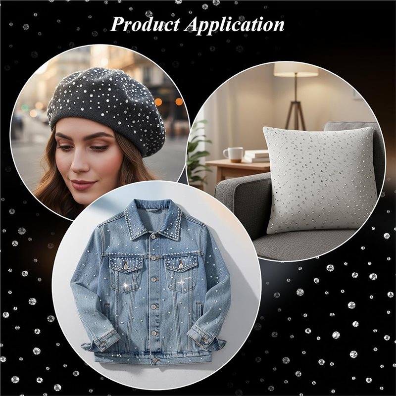 Hot Trend-Crystal Transfers Gl - Hotfix Rhinestone Sheet recension och pris