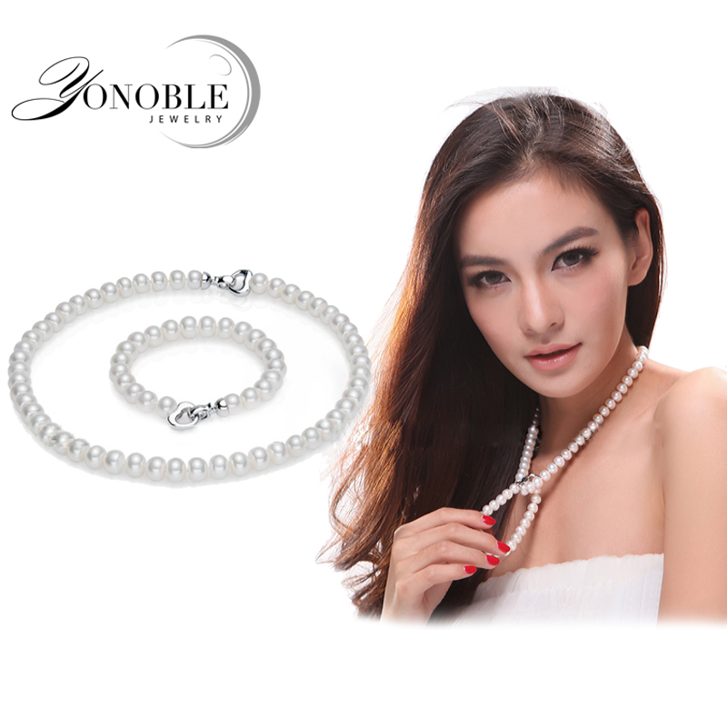 Wedding Natural Freshwater Pea - Pearl Trim Chain recension och pris