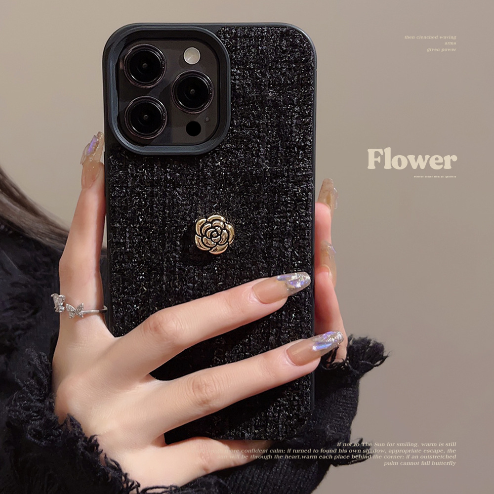 Luxury 3D Golden Camellia Flow - Embroidery Embellishments recension och pris