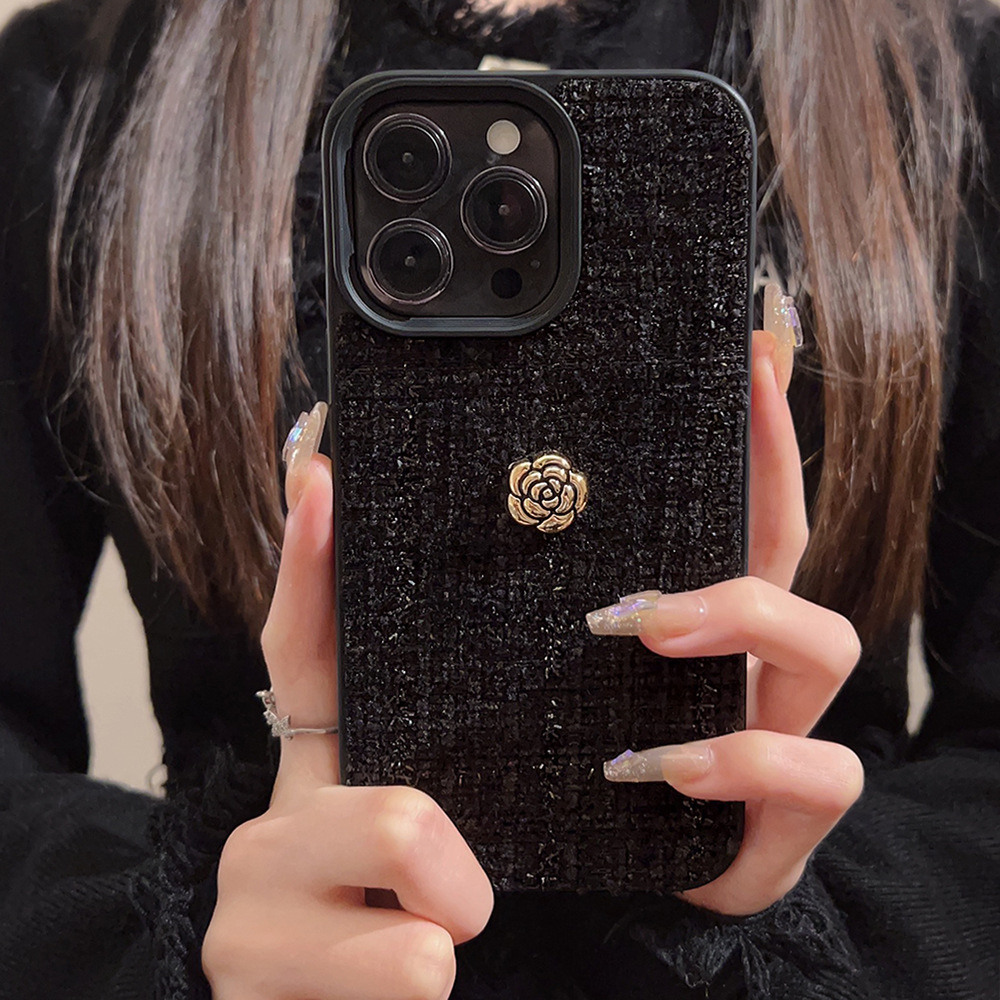 Luxury 3D Golden Camellia Flow - Embroidery Embellishments recension och pris