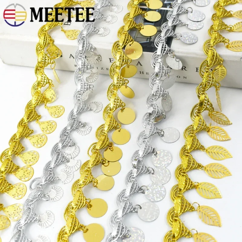 4/9Yards 3-5.5cm Sequin Tassel - Fringe Ribbon Sewing recension och pris