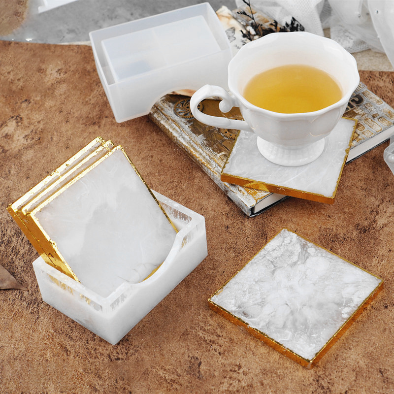 SNASAN Coaster Cup Mat Silicon - Craft Embellishment Storage recension och pris