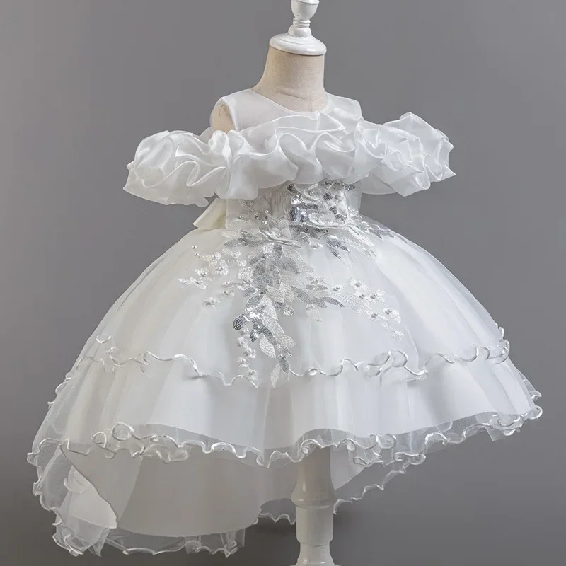 Fashion Flower Girl Dresses fo - Lace Ribbon Trim recension och pris