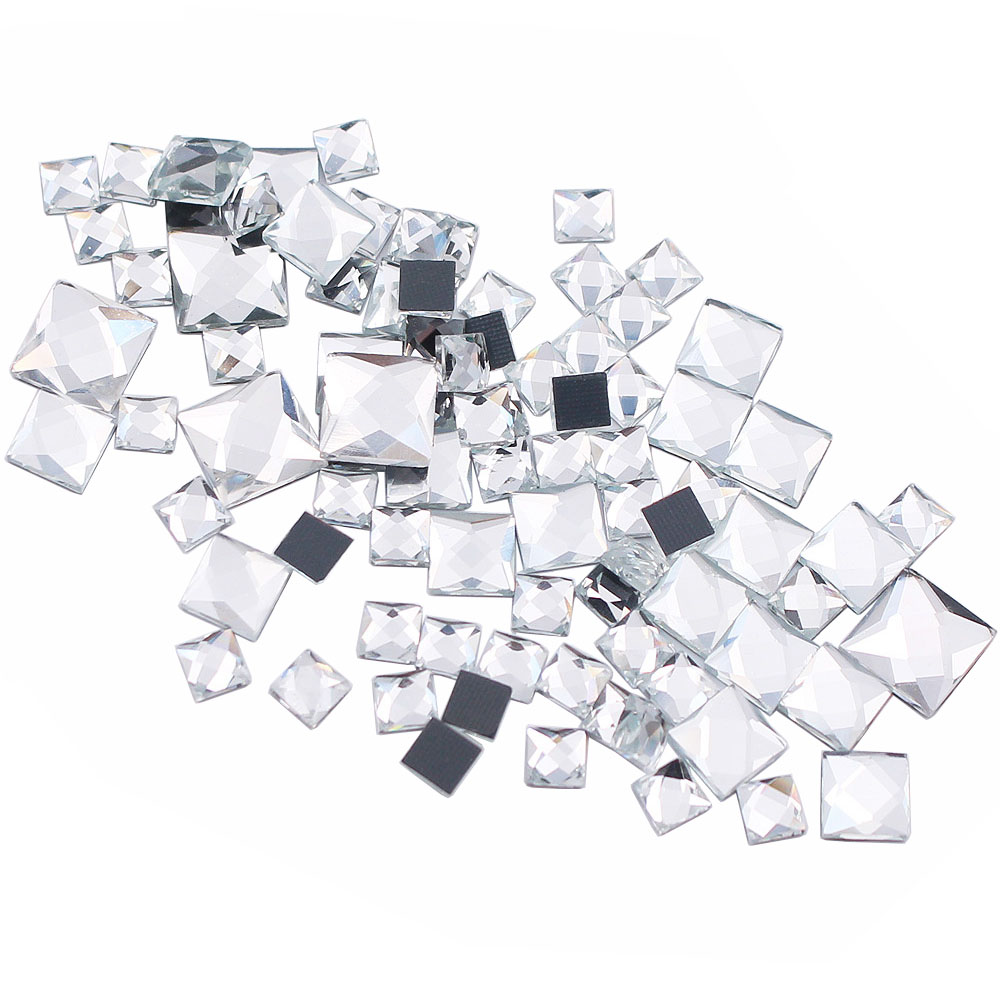5mm 8mm 10mm Rhinestones Squar - Hotfix Rhinestone Sheet recension och pris