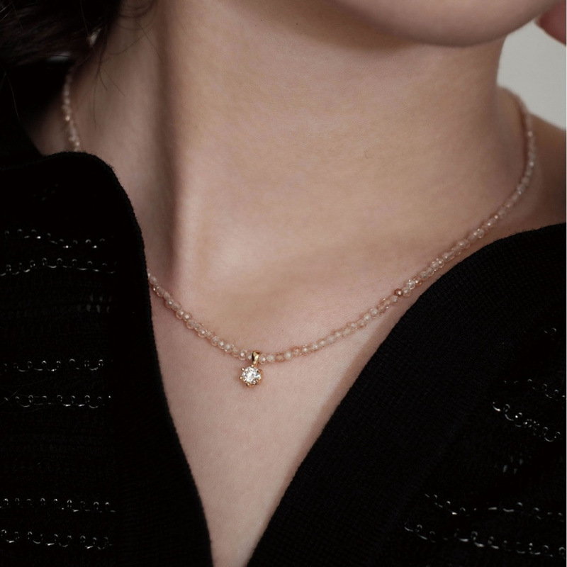 Fashion Vintage Sexy Zircon Pe - Pearl Trim Chain recension och pris