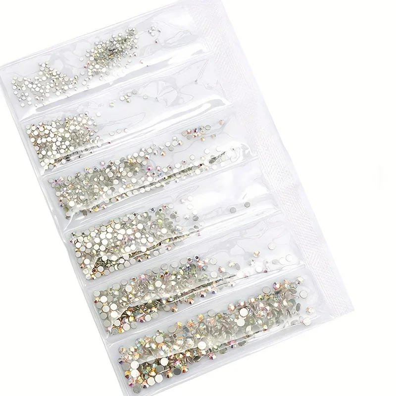 SWAGPICK SS3-10 Mix White AB G - Hotfix Rhinestone Sheet recension och pris