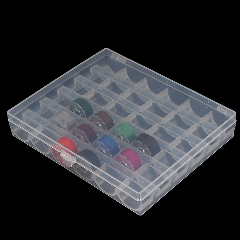 1pc 36 Spools Empty Bobbins St - Craft Embellishment Storage recension och pris