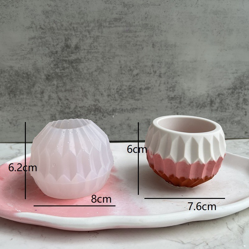 Small Round Meat Planter Silic - Craft Embellishment Storage recension och pris