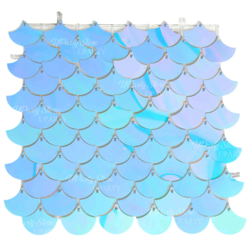 12pcs Mermaid Sequins Wall Pan - Sequin Fabric Panel recension och pris