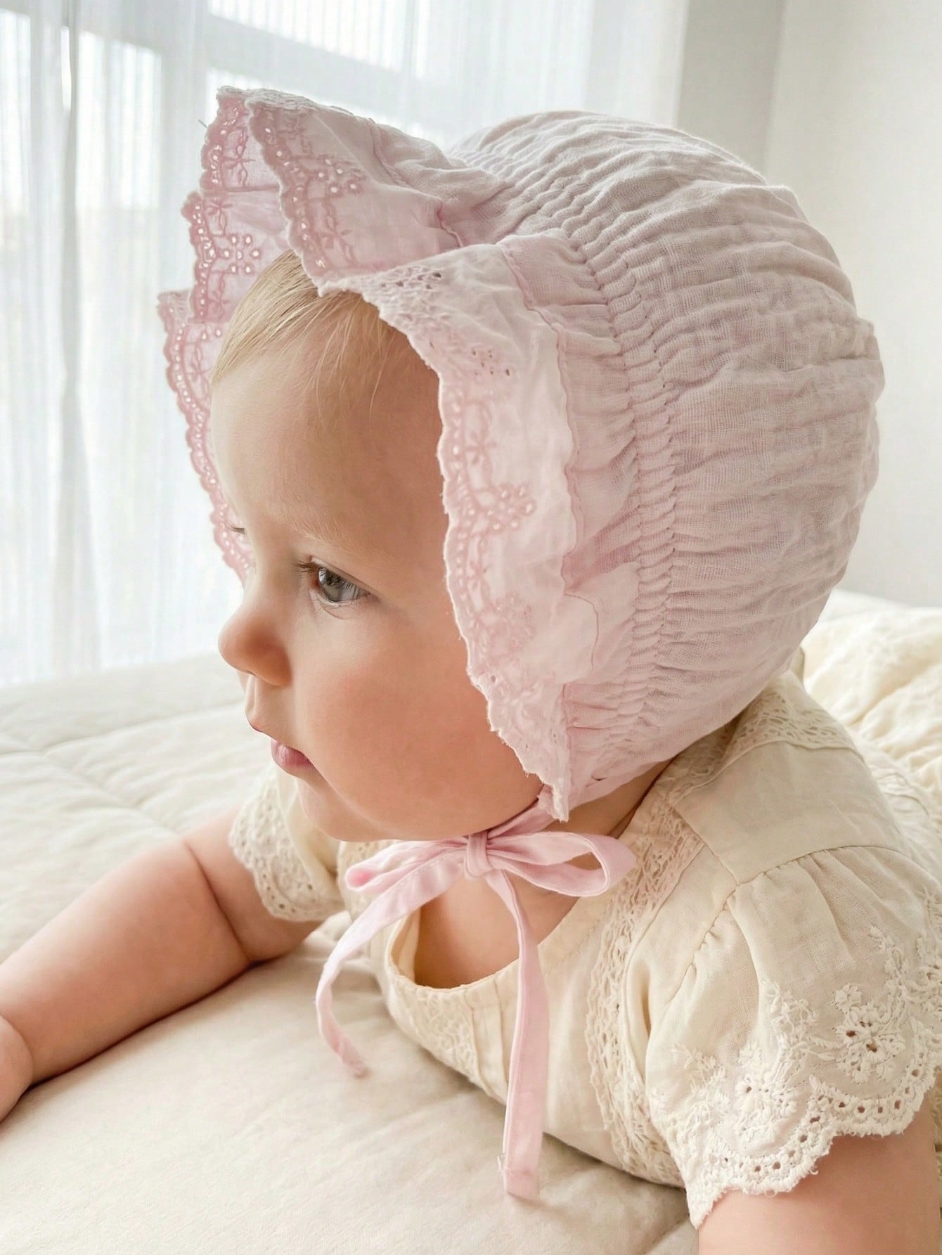 1Pc Vintage Lace Floral Baby B - Embroidery Embellishments recension och pris