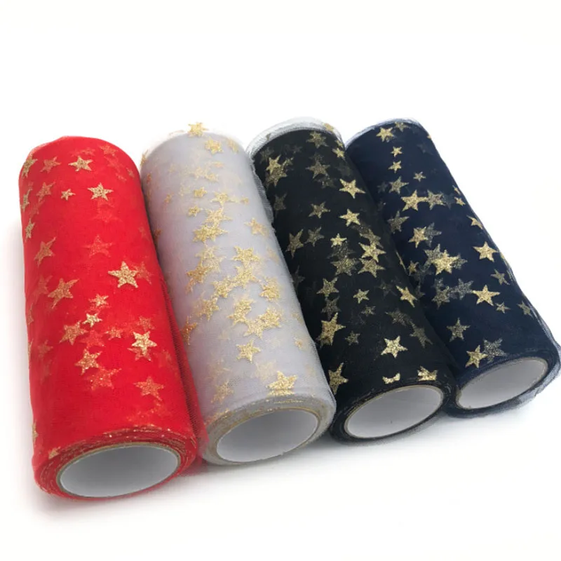 6inch 10Y Tule Roll Organza St - Organza Ribbon Spool recension och pris