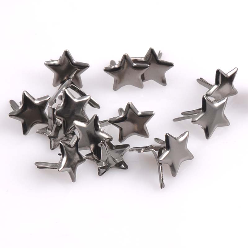 50PCs Mixed Pastel Star Brad S - Embellishments For Scrapbooking recension och pris