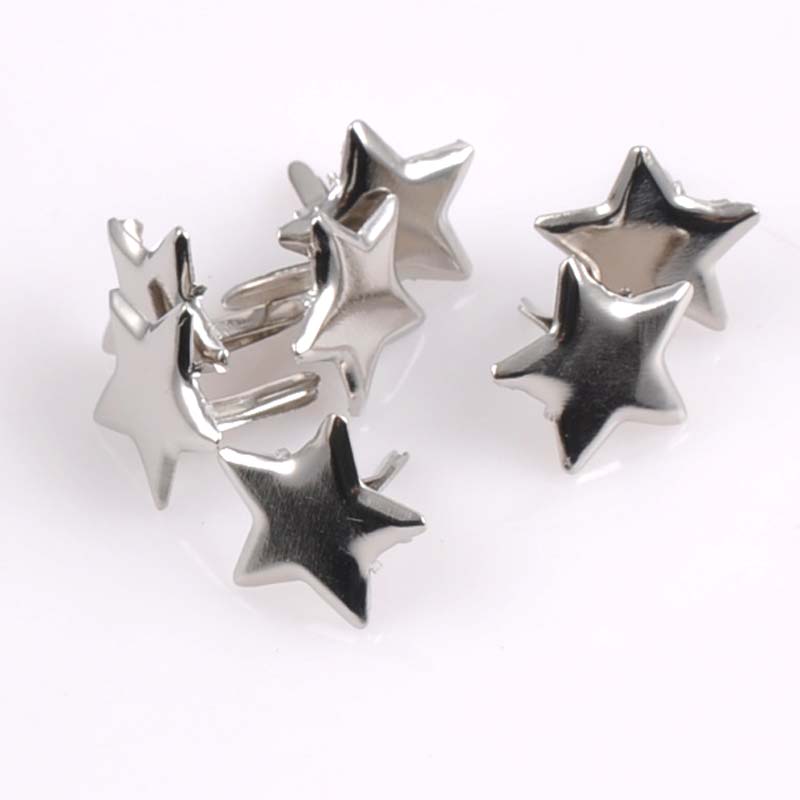 50PCs Mixed Pastel Star Brad S - Embellishments For Scrapbooking recension och pris