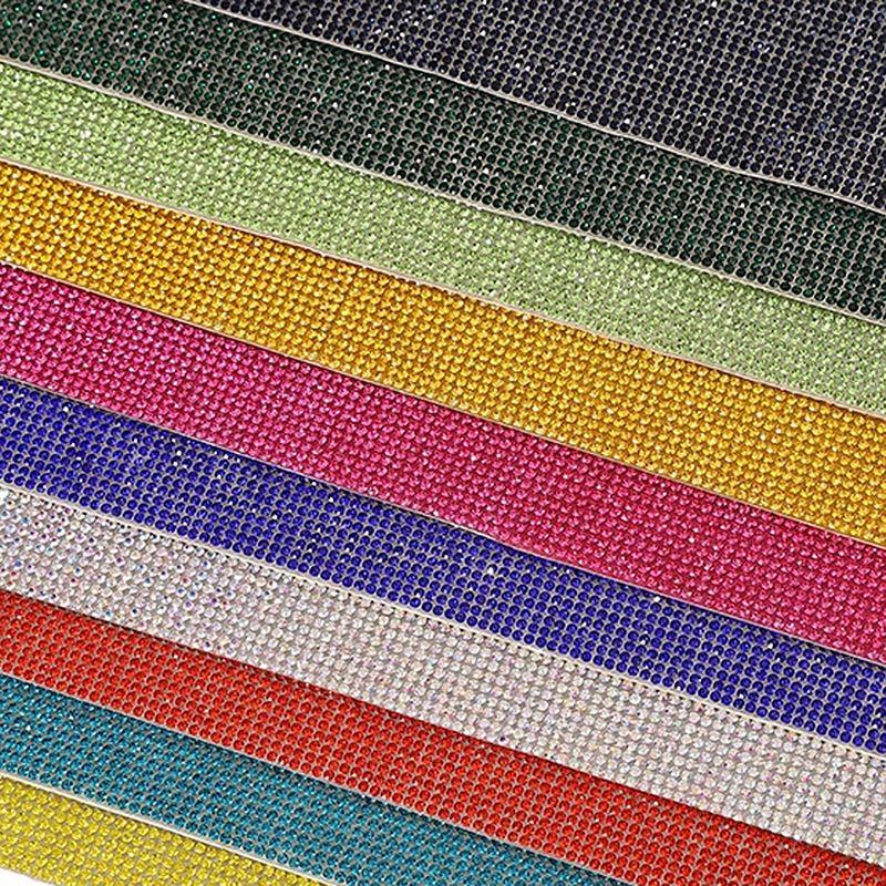 12x20cm Self Adhesive Rhinesto - Hotfix Rhinestone Sheet recension och pris