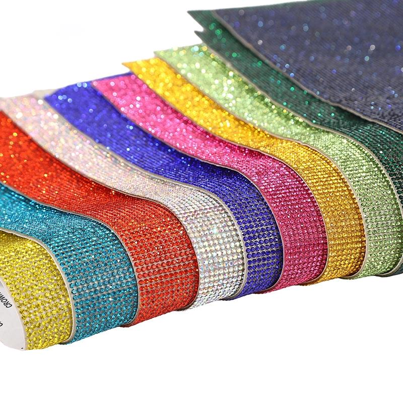 12x20cm Self Adhesive Rhinesto - Hotfix Rhinestone Sheet recension och pris