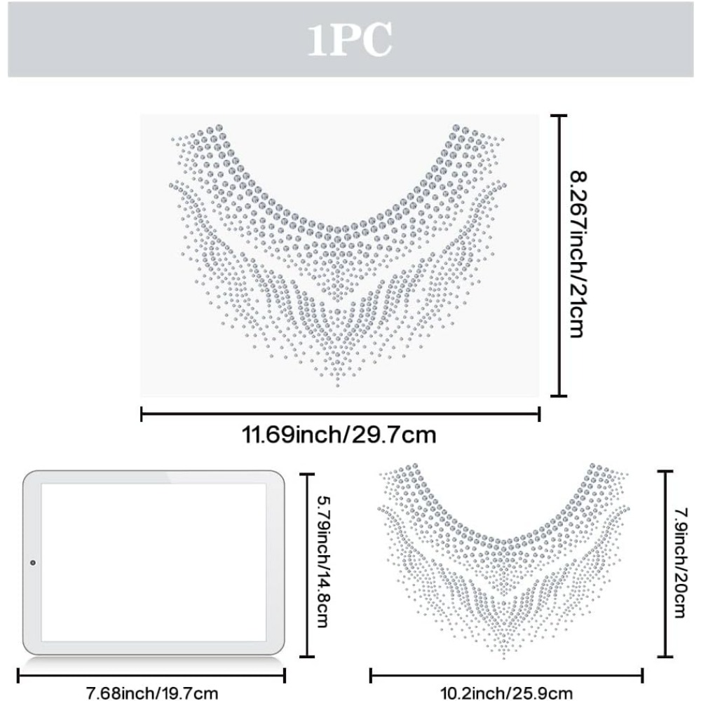 Gym Suit Pattern Iron on Rhine - Hotfix Rhinestone Sheet recension och pris