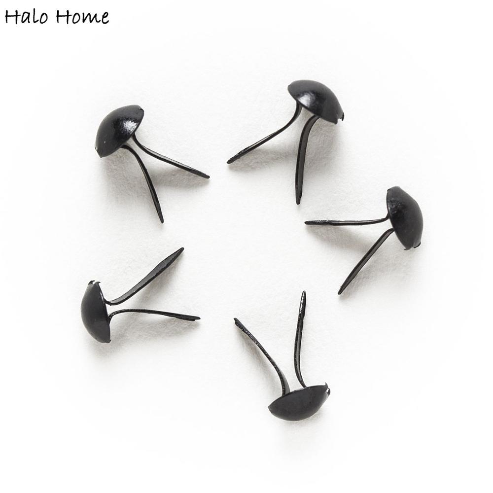 500 Pcs Black Round Brads Scra - Embellishments For Scrapbooking recension och pris